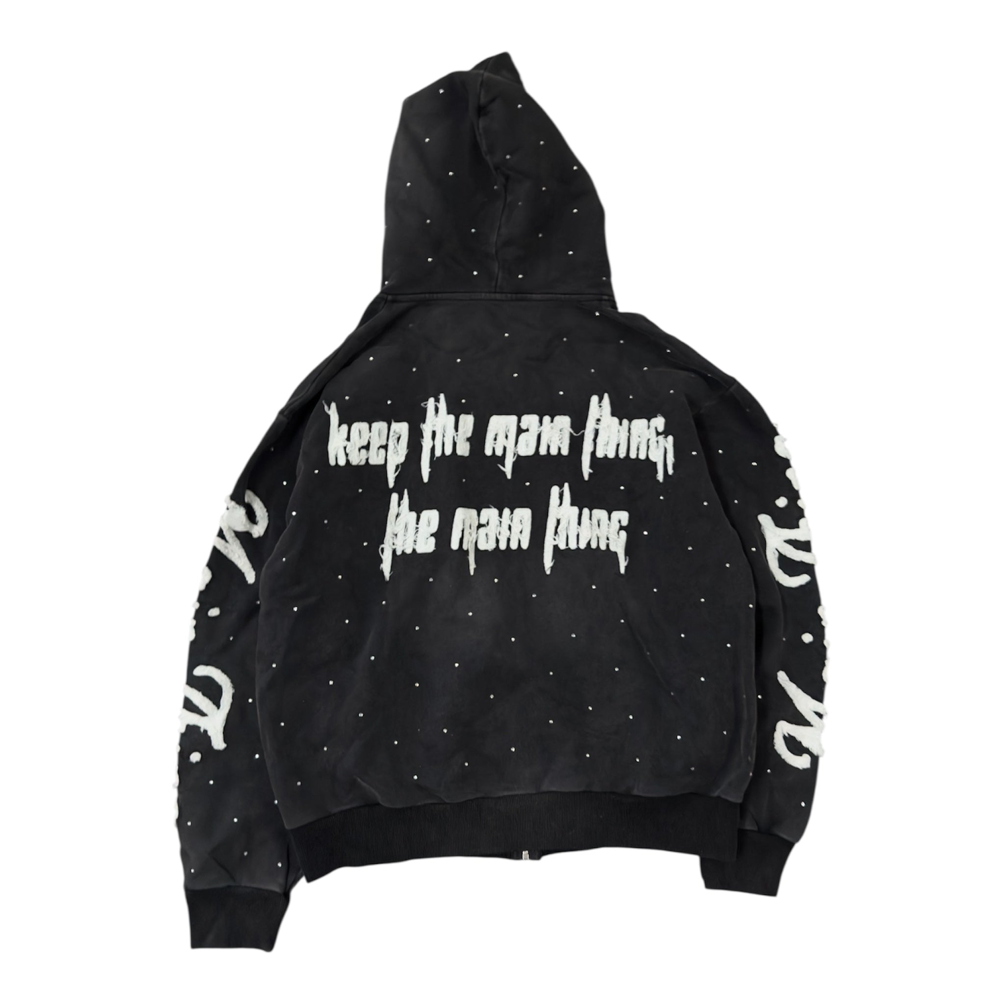 Gray Main Thing Zip Up